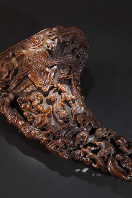 英國藏家藏明清犀角象牙雕刻特展保利開展