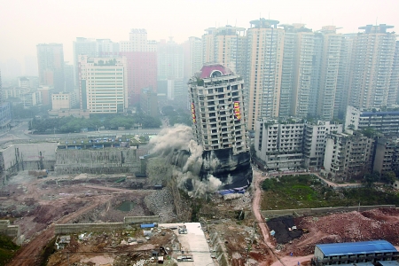 4秒擺平22層大樓！沙坪壩“加蓋”新節(jié)奏