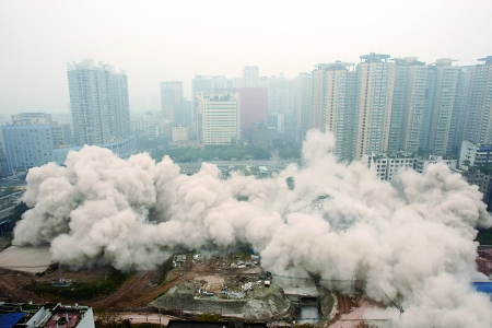 4秒擺平22層大樓！沙坪壩“加蓋”新節(jié)奏