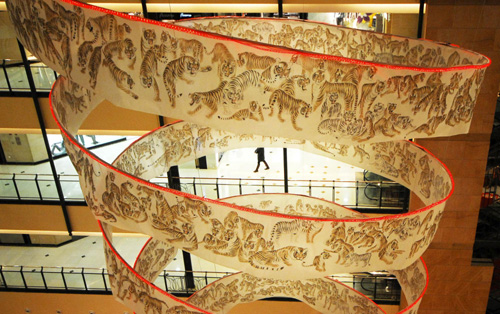 “千虎畫(huà)卷”迎世博