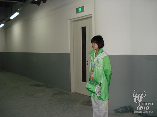 志愿者俞希:感動你我的第一天