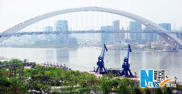 世博直擊 靜靜的黃浦江