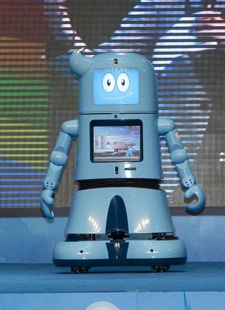 海寶機器人:儂好,阿拉叫海寶