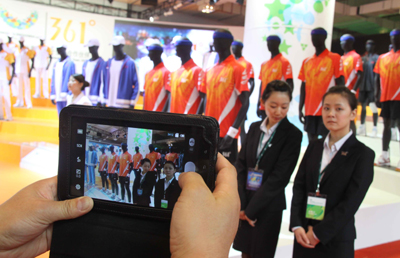 影像特寫：海內外客商關注晉江鞋博會(組圖)