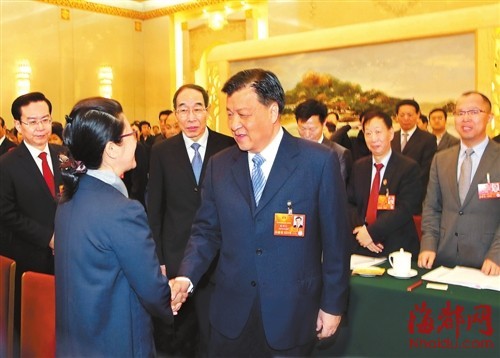 劉云山參加福建代表團(tuán)審議：把政績印在群眾心底