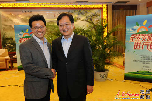 “推動(dòng)生態(tài)文明建設(shè)”采訪團(tuán)專訪漳州市委書(shū)記