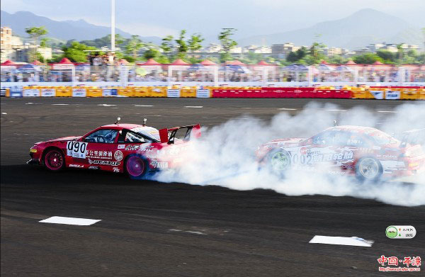 中國(guó)汽車(chē)飄移錦標(biāo)賽昨日決賽