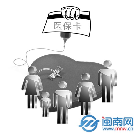 漳明年起試點(diǎn)“醫(yī)保卡直系親屬通用” 3年內(nèi)鋪開