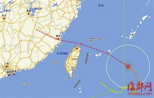 “潭美”或登陸福州 福州局部有大雨到暴雨