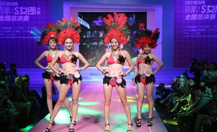 S女郎全國賽性感閉幕 福建美女獲最Sunny獎