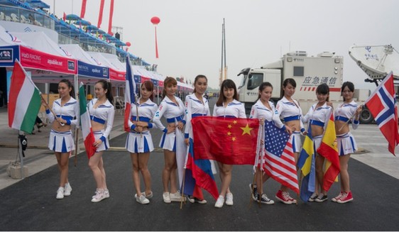 2013世界水上極速運動大賽 俊男靚女齊聚靜蘭賽場