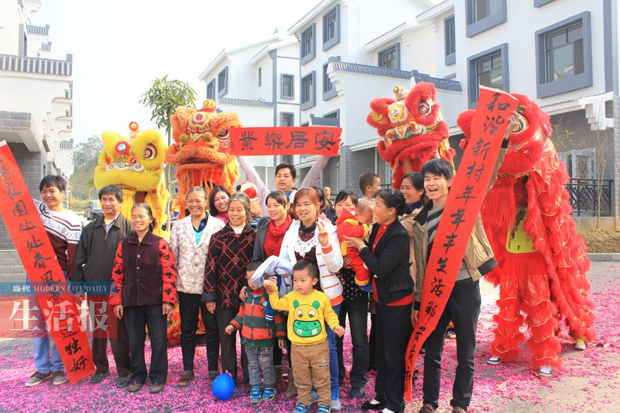 南寧:32棟樓房平地起 62住戶沒掏1分錢可選房