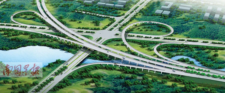 南寧羅文大橋建成通車 去機(jī)場(chǎng)第二高速公路開工