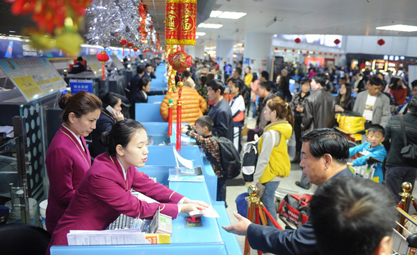 春節(jié)七天假期 南航運載19.4萬人次進出海南