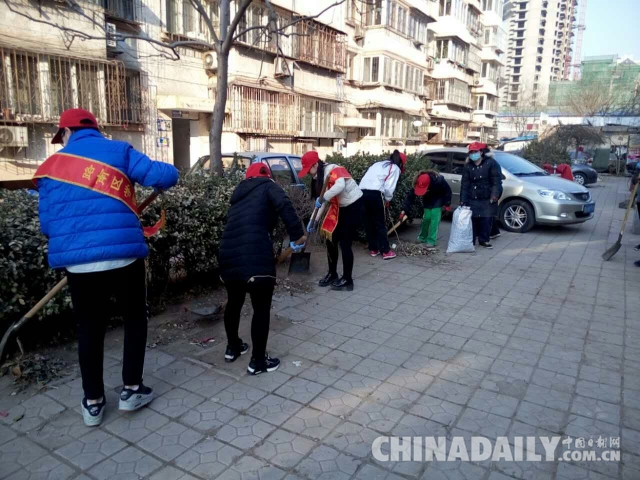 唐山福興園社區(qū)組織“世園情、我行動(dòng)”志愿服務(wù)