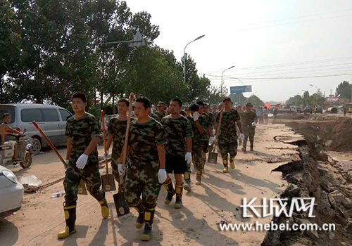 雨過(guò)天晴 堅(jiān)強(qiáng)前行 河北各地齊心協(xié)力共建家園