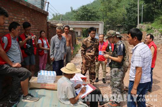 河北愛心組織攜愛心物資深入井陘災(zāi)區(qū)