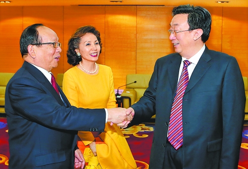 郭庚茂：促進(jìn)豫臺(tái)交流合作 增進(jìn)兩岸人民福祉