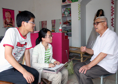 北大學子假期深入鹿邑調(diào)查 實踐豐富閱歷