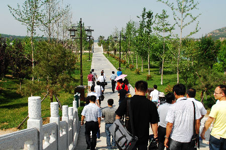 第十一屆“網(wǎng)上看河南”走進函谷關（組圖）