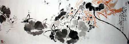 朱風(fēng)暴：齊派畫風(fēng)下筆有（組圖）