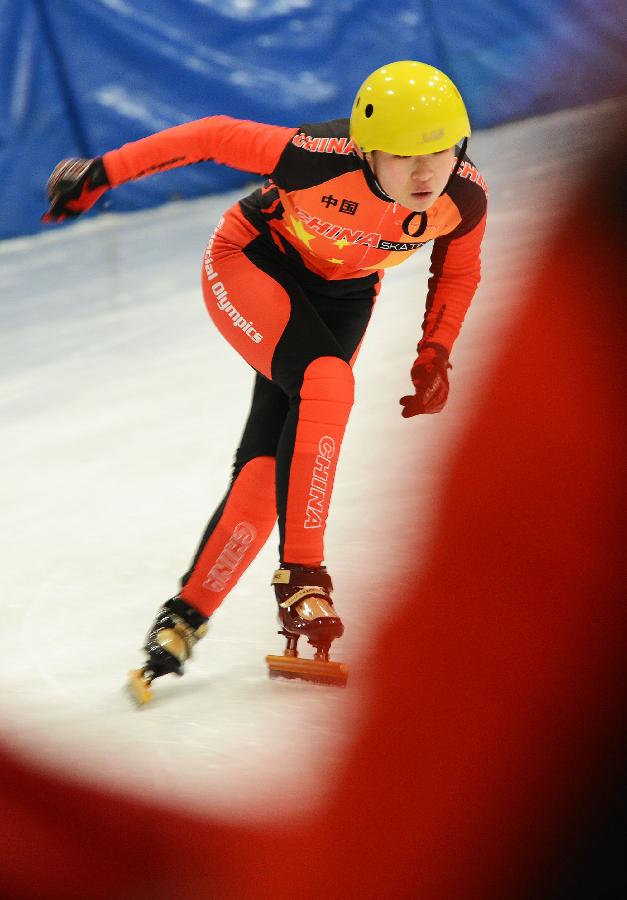 中國特奧速滑隊(duì)備戰(zhàn)世界冬季特奧會(huì)