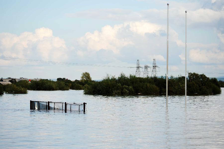 直擊洪水“侵襲”下的黑瞎子島