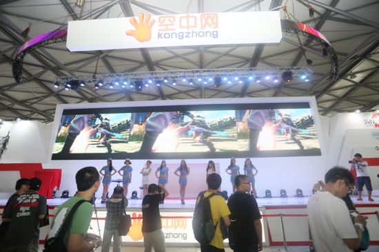 空中網(wǎng)重磅大作全線出擊 引爆Chinajoy現(xiàn)場