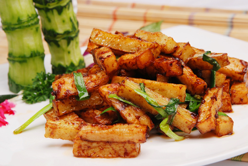 長(zhǎng)春開元名都大廚推薦菜之香辣杏鮑菇