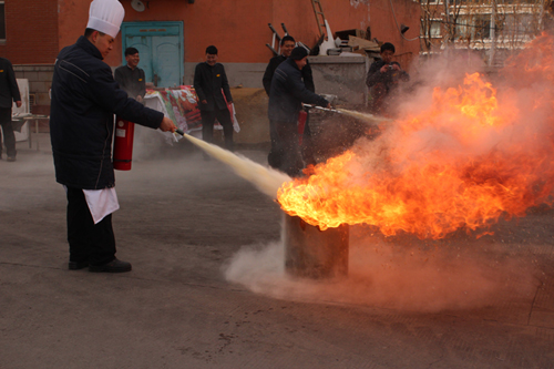 長春開元名都大酒店組織春季消防演習