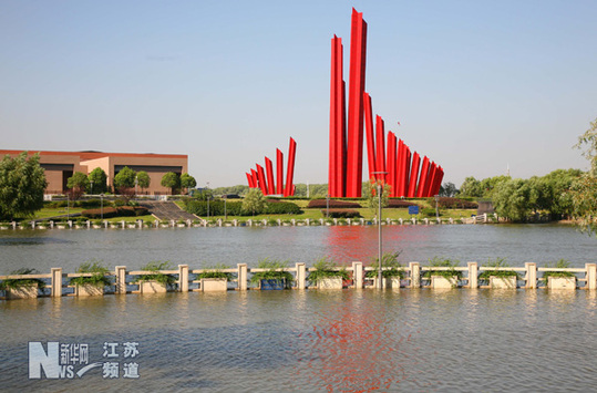 長江南京段水位上漲