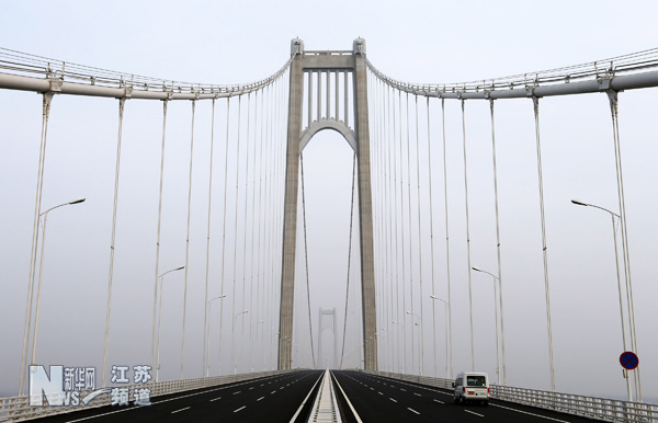 南京長江四橋將于24日正式通車