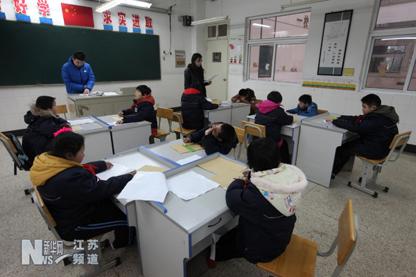 盲校孩子的期末考試