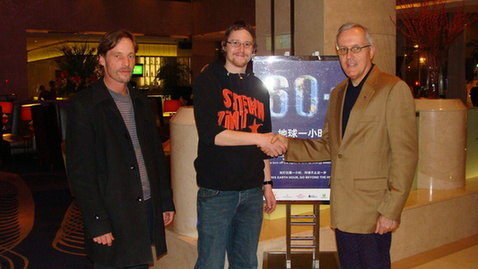 沈陽(yáng)國(guó)際皇冠假日酒店舉行 “地球一小時(shí)”熄燈環(huán)?；顒?dòng)