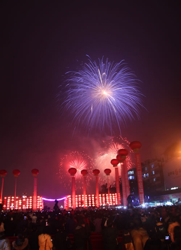 四川宜賓：金沙江畔不夜天 跨越奮進(jìn)邁新年