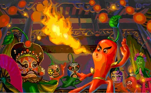 成都IT妹自制動(dòng)畫《90秒愛上成都》