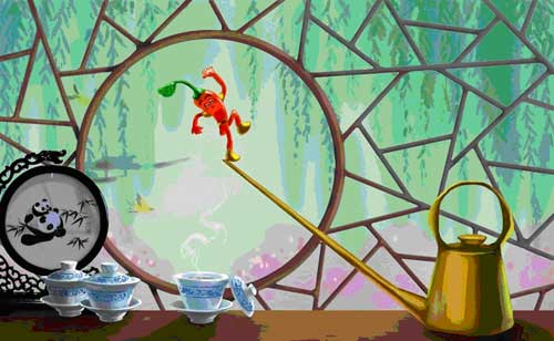 成都IT妹自制動(dòng)畫《90秒愛上成都》