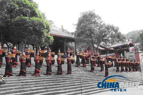 都江堰文廟震后首次開園