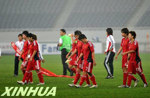 奧運(yùn)會(huì)女足亞洲區(qū)預(yù)選賽：中國隊(duì)不敵日本隊(duì)