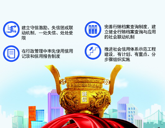 山東社會信用體系建設(shè)破題前行 完善行賄檔案查詢制度