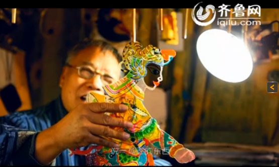 守藝人中國(guó)夢(mèng):泰山皮影戲傳人范正安演活百年絕技