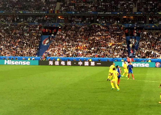 56年來首次！ “中國品牌”海信登上歐洲杯