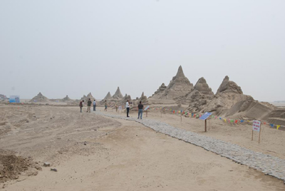 濰坊市首座沙雕公園亮相國家級濱海開發(fā)區(qū)