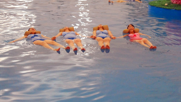 山東泰安建成華東最大室內(nèi)“死海”