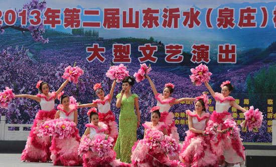 山東沂水鄉(xiāng)村旅游活動(dòng)啟動(dòng) 賞萬畝桃花訪千古紀(jì)王城