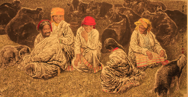 第十屆中國藝術(shù)節(jié)?全國優(yōu)秀美術(shù)作品展開幕