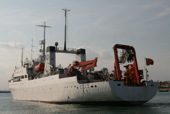 “大洋一號”駛離母港青島 執(zhí)行南海綜合海試