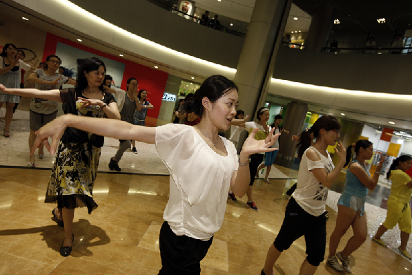 上海：寫字樓里的健身時尚