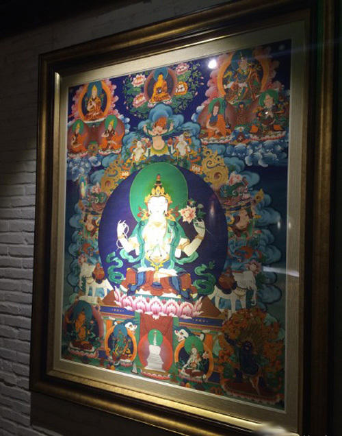 滬藏文藝交流中心開幕 國寶級藏品現(xiàn)場直擊|圖