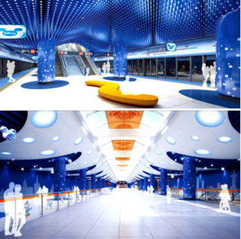 空中俯瞰上海迪士尼樂(lè)園 童話(huà)世界已具雛形（圖）